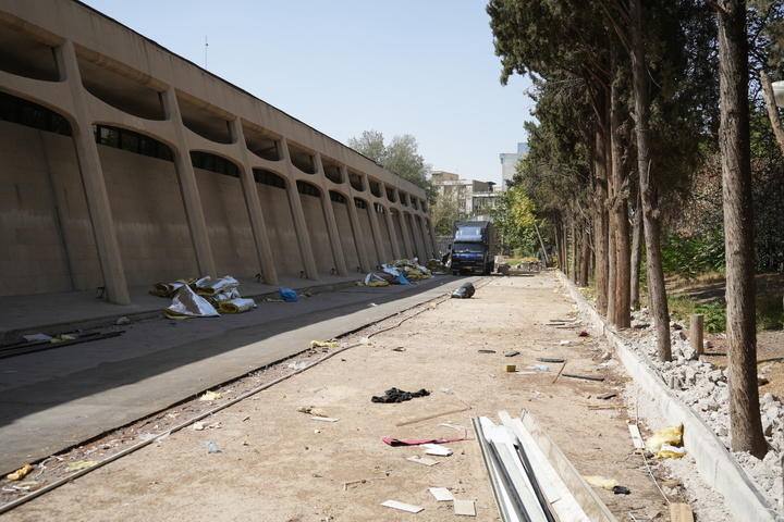 جمع‌آوری غرفه‌های الحاقی بازارچه فرش دستباف