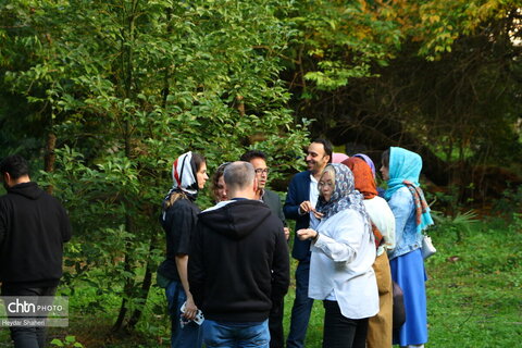 بازدید فعالان گردشگری روسیه از باغ گیاه‌شناسی نوشهر