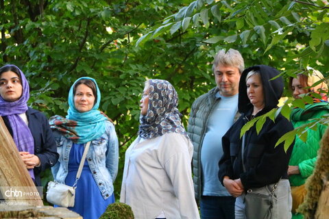 بازدید فعالان گردشگری روسیه از باغ گیاه‌شناسی نوشهر