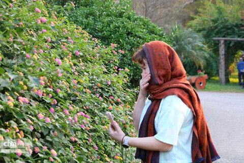 بازدید فعالان گردشگری روسیه از باغ گیاه‌شناسی نوشهر