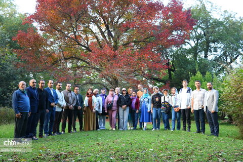 بازدید فعالان گردشگری روسیه از باغ گیاه‌شناسی نوشهر