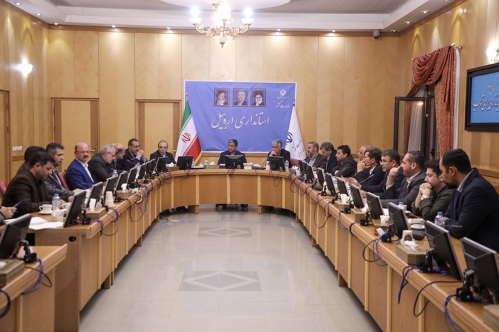 بررسی آخرین اقدامات در جلسه‌ هماهنگی همایش بین‌المللی سرمایه‌گذاری استان اردبیل