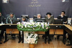 جلسه شورای اداری شهرستان خدابنده به ریاست وزیر میراث‌فرهنگی
