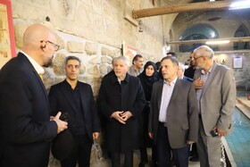 بازدید وزیر میراث‌فرهنگی از موزه مردم شناسی رختشویخانه زنجان