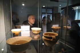 بازدید وزیر میراث‌فرهنگی از موزه باستانشناسی مردان نمکی