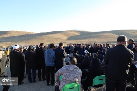 بازدید و جلسه وزیر از زرین غار شهرستان خدابنده