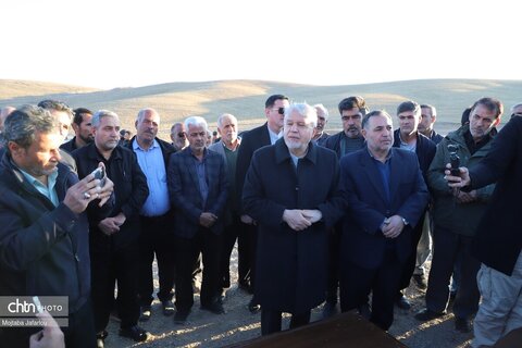 بازدید و جلسه وزیر از زرین غار شهرستان خدابنده