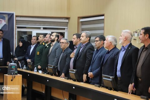 جلسه شورای اداری شهرستان خدابنده به ریاست وزیر میراث‌فرهنگی