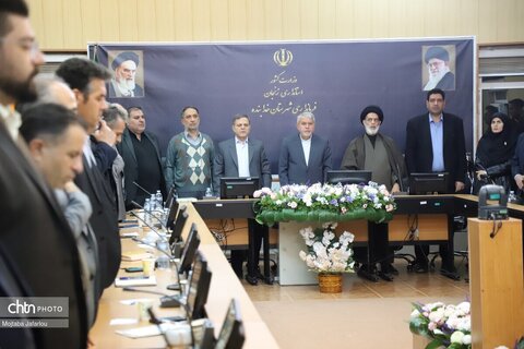 جلسه شورای اداری شهرستان خدابنده به ریاست وزیر میراث‌فرهنگی