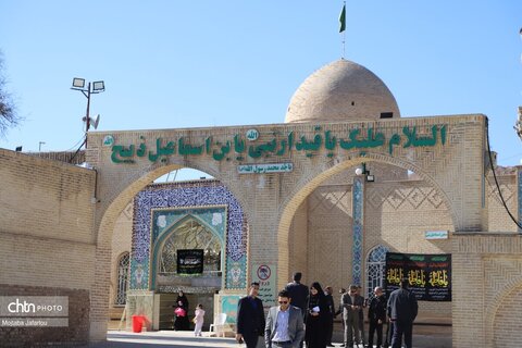 بازدید وزیر میراث‌فرهنگی، گردشگری و صنایع‌دستی از بقعه قیدار نبی