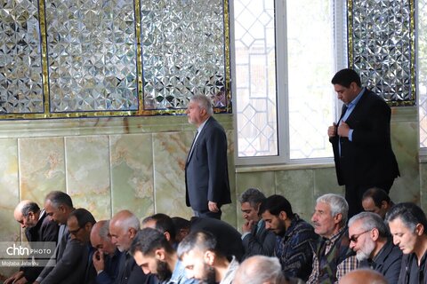 بازدید وزیر میراث‌فرهنگی، گردشگری و صنایع‌دستی از بقعه قیدار نبی