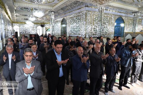 بازدید وزیر میراث‌فرهنگی، گردشگری و صنایع‌دستی از بقعه قیدار نبی