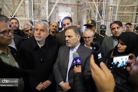 بازدید وزیر میراث‌فرهنگی از پایگاه میراث جهانی گنبدسلطانیه