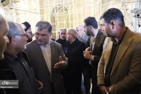 بازدید وزیر میراث‌فرهنگی از پایگاه میراث جهانی گنبدسلطانیه