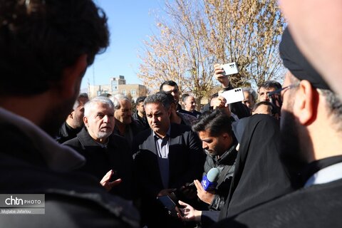 بازدید وزیر میراث‌فرهنگی از پایگاه میراث جهانی گنبدسلطانیه