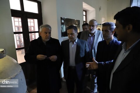 بازدید وزیر میراث‌فرهنگی از موزه باستانشناسی مردان نمکی
