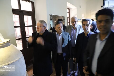 بازدید وزیر میراث‌فرهنگی از موزه باستانشناسی مردان نمکی