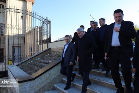 بازدید وزیر میراث‌فرهنگی از موزه باستانشناسی مردان نمکی