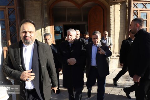 بازدید وزیر میراث‌فرهنگی از موزه باستانشناسی مردان نمکی