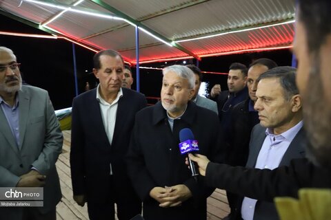 افتتاح مجموعه گردشگری گلابر توسط وزیر میراث‌فرهنگی، گردشگری و صنایع‌دستی