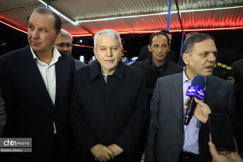 افتتاح مجموعه گردشگری گلابر توسط وزیر میراث‌فرهنگی، گردشگری و صنایع‌دستی