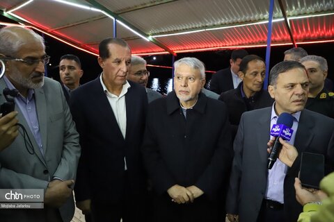 افتتاح مجموعه گردشگری گلابر توسط وزیر میراث‌فرهنگی، گردشگری و صنایع‌دستی