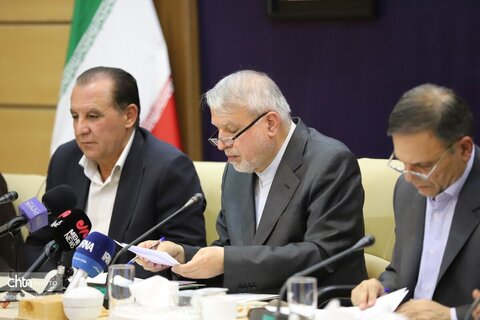 حضور وزیر میراث‌فرهنگی در شورای اداری زنجان