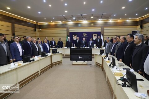 حضور وزیر میراث‌فرهنگی در شورای اداری زنجان