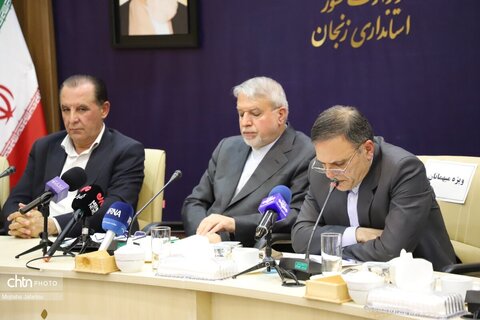 حضور وزیر میراث‌فرهنگی در شورای اداری زنجان