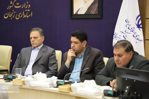 حضور وزیر میراث‌فرهنگی در شورای اداری زنجان