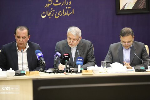 حضور وزیر میراث‌فرهنگی در شورای اداری زنجان