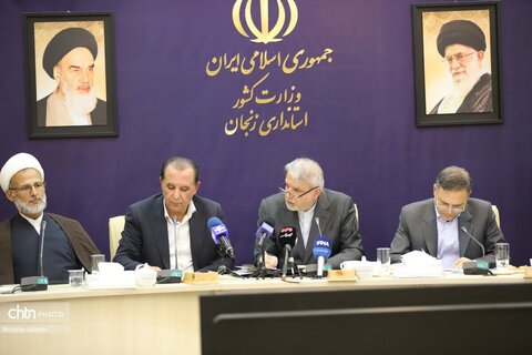 حضور وزیر میراث‌فرهنگی در شورای اداری زنجان