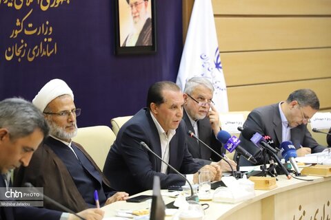 حضور وزیر میراث‌فرهنگی در شورای اداری زنجان