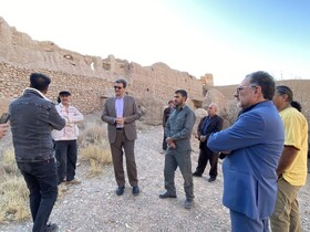 بازدید مدیرکل میراث فرهنگی یزد از ظرفیتهای تاریخی و گردشگری روستای بورق