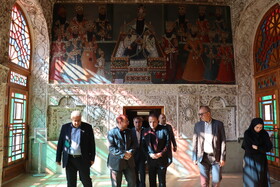 بازدید معاون اقتصادی استانداری البرز از اماکن تاریخی استان