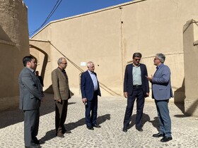 بازدید مدیرعامل صندوق احیا از مجموعه پردیسان ابرکوه