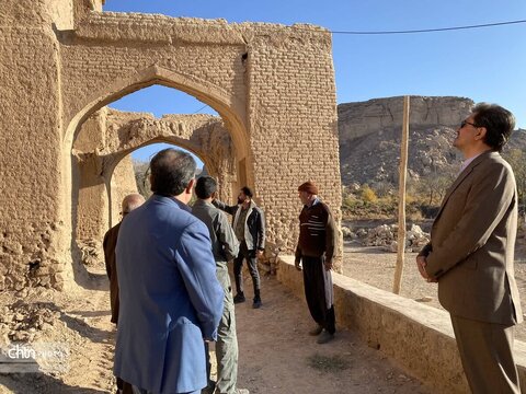 بازدید مدیر کل میراث فرهنگی از  ظرفیتهای تاریخی و گردشگری روستای بورق