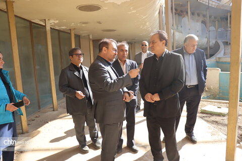 بازدید معاون اقتصادی استانداری البرز به همراه مدیر کل میراث فرهنگی،گردشگری و صنایع دستی استان البرز از اماکن تاریخی استان