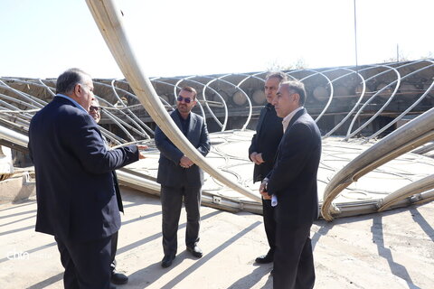 بازدید معاون اقتصادی استانداری البرز به همراه مدیر کل میراث فرهنگی،گردشگری و صنایع دستی استان البرز از اماکن تاریخی استان