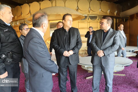 بازدید معاون اقتصادی استانداری البرز به همراه مدیر کل میراث فرهنگی،گردشگری و صنایع دستی استان البرز از اماکن تاریخی استان