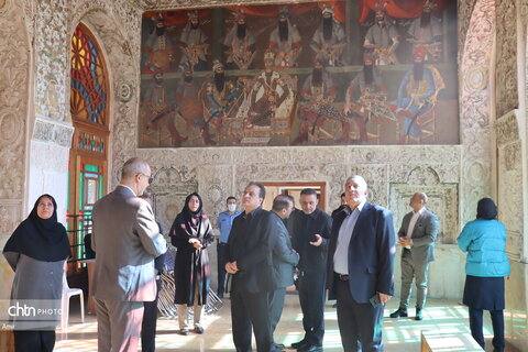 بازدید معاون اقتصادی استانداری البرز به همراه مدیر کل میراث فرهنگی،گردشگری و صنایع دستی استان البرز از اماکن تاریخی استان