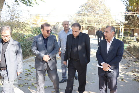 بازدید معاون اقتصادی استانداری البرز به همراه مدیر کل میراث فرهنگی،گردشگری و صنایع دستی استان البرز از اماکن تاریخی استان