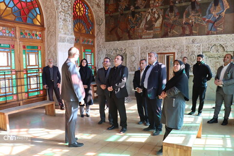 بازدید معاون اقتصادی استانداری البرز به همراه مدیر کل میراث فرهنگی،گردشگری و صنایع دستی استان البرز از اماکن تاریخی استان