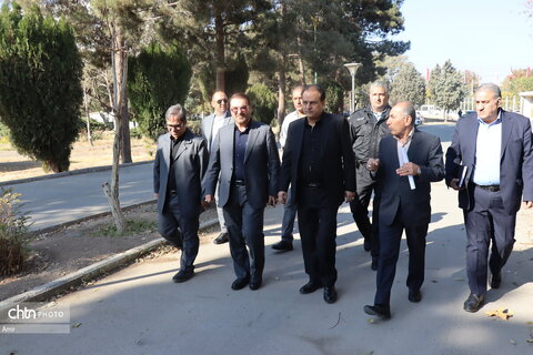 بازدید معاون اقتصادی استانداری البرز به همراه مدیر کل میراث فرهنگی،گردشگری و صنایع دستی استان البرز از اماکن تاریخی استان