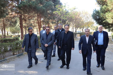 بازدید معاون اقتصادی استانداری البرز به همراه مدیر کل میراث فرهنگی،گردشگری و صنایع دستی استان البرز از اماکن تاریخی استان