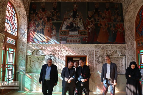 بازدید معاون اقتصادی استانداری البرز به همراه مدیر کل میراث فرهنگی،گردشگری و صنایع دستی استان البرز از اماکن تاریخی استان