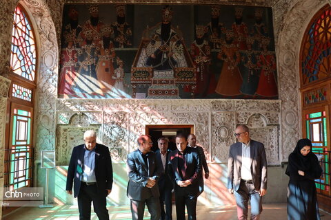 بازدید معاون اقتصادی استانداری البرز از اماکن تاریخی استان