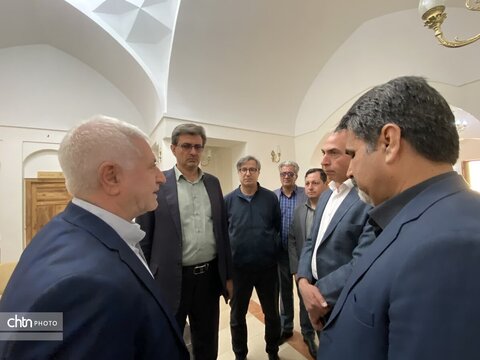 بازدید مدیرعامل صندوق احیا از مجموعه پردیسان ابرکوه