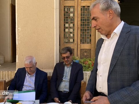 بازدید مدیرعامل صندوق احیا از مجموعه پردیسان ابرکوه