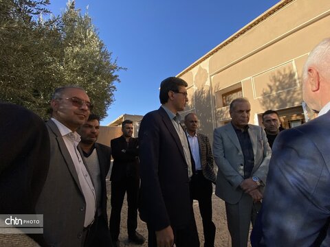 بازدید مدیرعامل صندوق احیا از مجموعه باغ صدری تفت